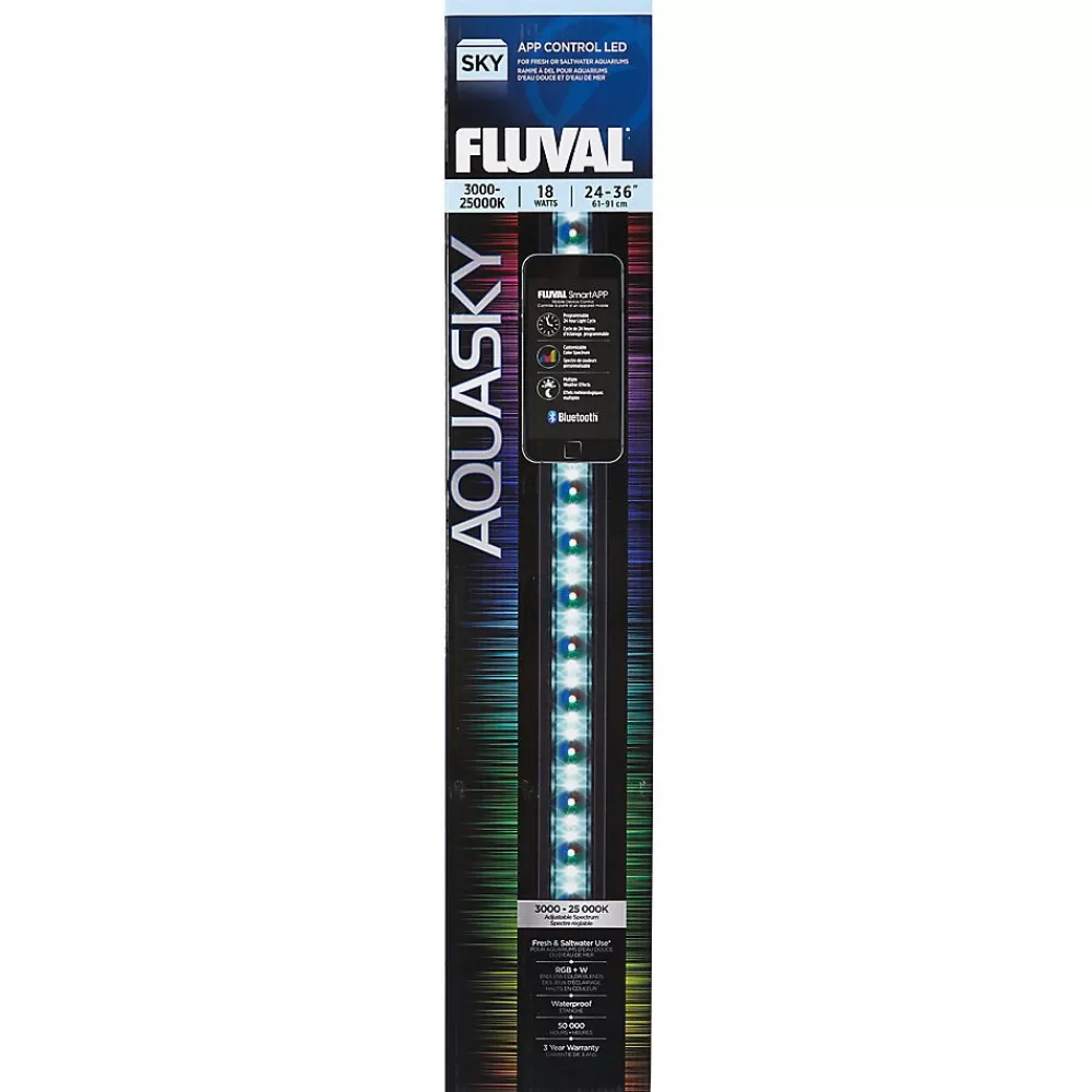 Heating & Lighting<Fluval ® Aquasky Led Aquarium Light - 18 Watt