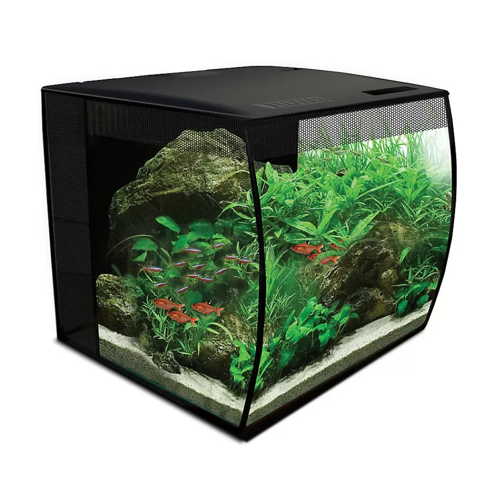 Tanks & Aquariums<Fluval Flex 9 Gallon Aquarium Kit Black