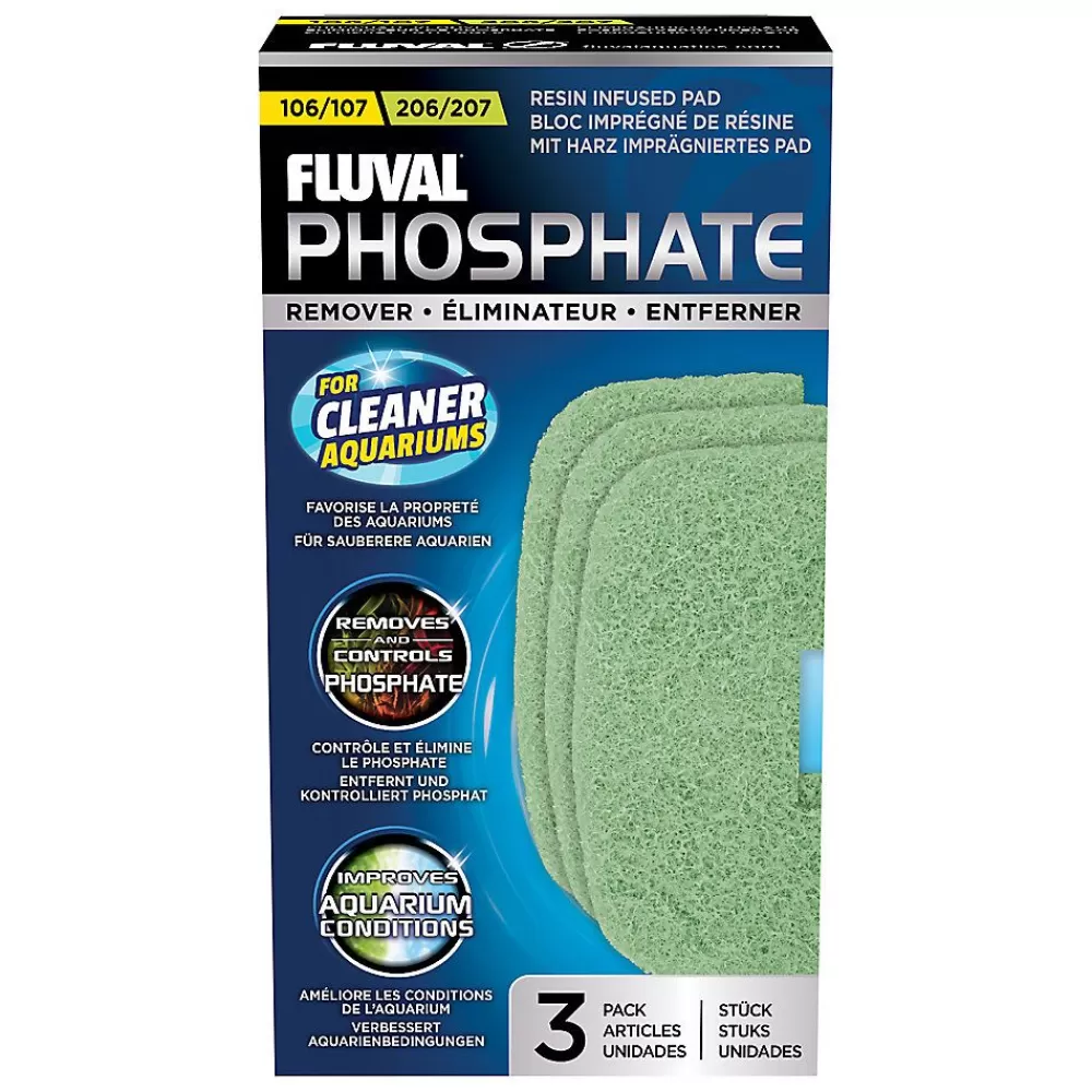 Filter Media<Fluval Phosphate Resin Infused Pads