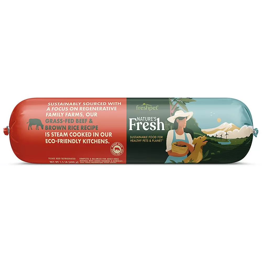 Fresh & Frozen Dog Food<Freshpet ® Nature'S Fresh With-Grains Beef All Life Stage Dog Food