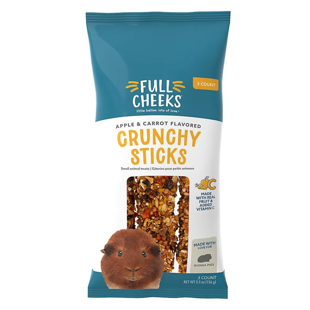Treats<Full Cheeks Guinea Pig Crunchy Sticks - Apple & Carrot