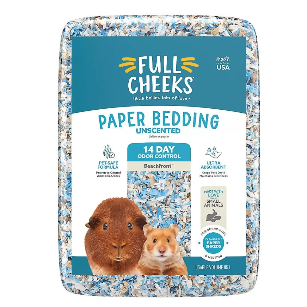 Litter & Bedding<Full Cheeks Odor Control Small Pet Paper Bedding - Beachfront