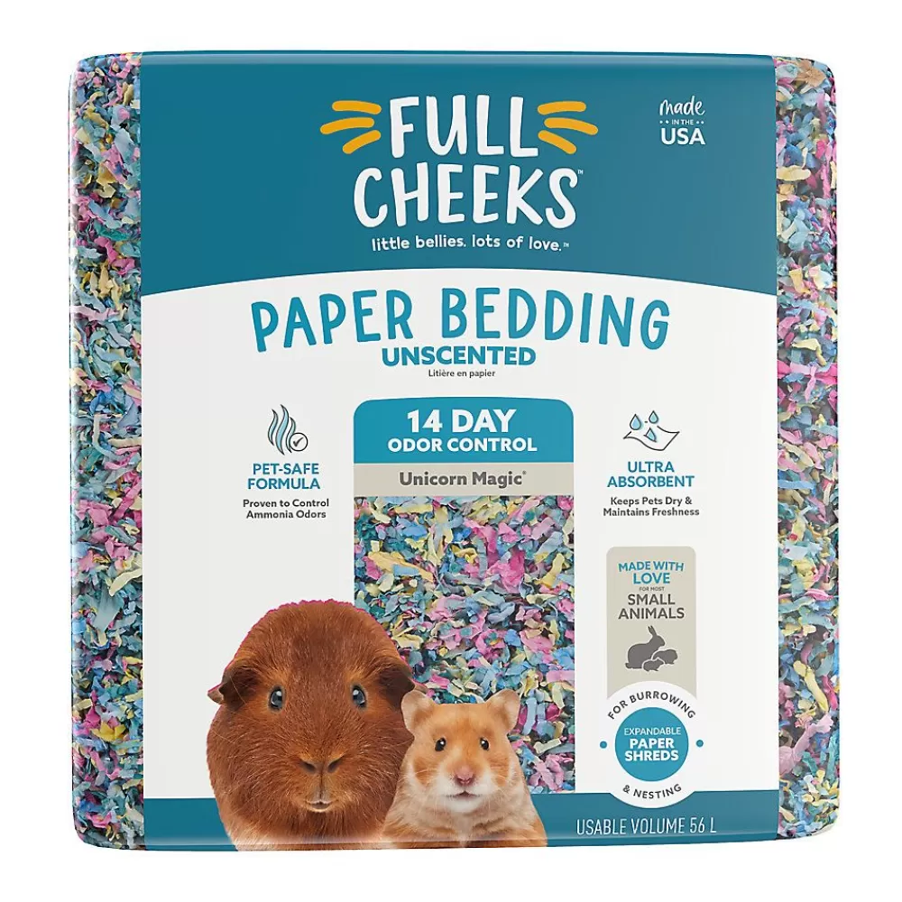 Litter & Bedding<Full Cheeks Odor Control Small Pet Paper Bedding - Unicorn Magic