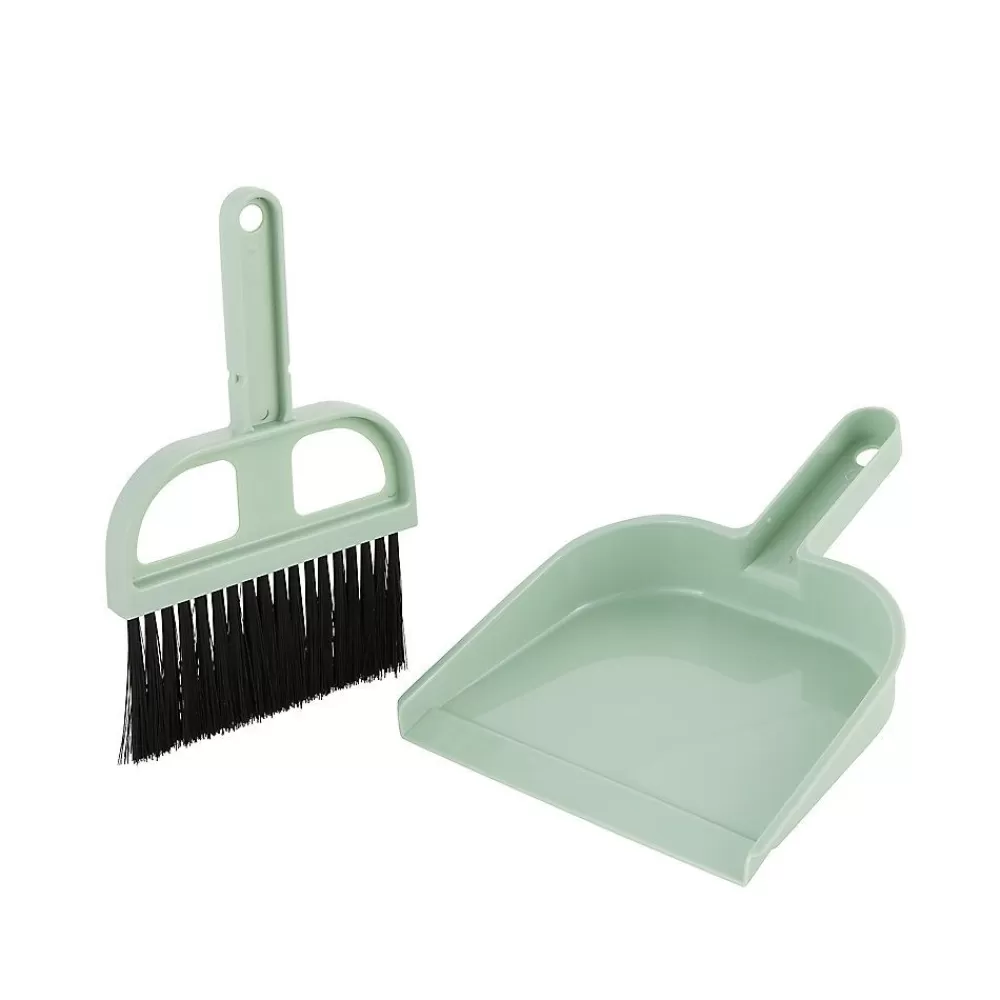 Cleaning & Odor Removal<Full Cheeks Small Pet Broom & Dustpan Set