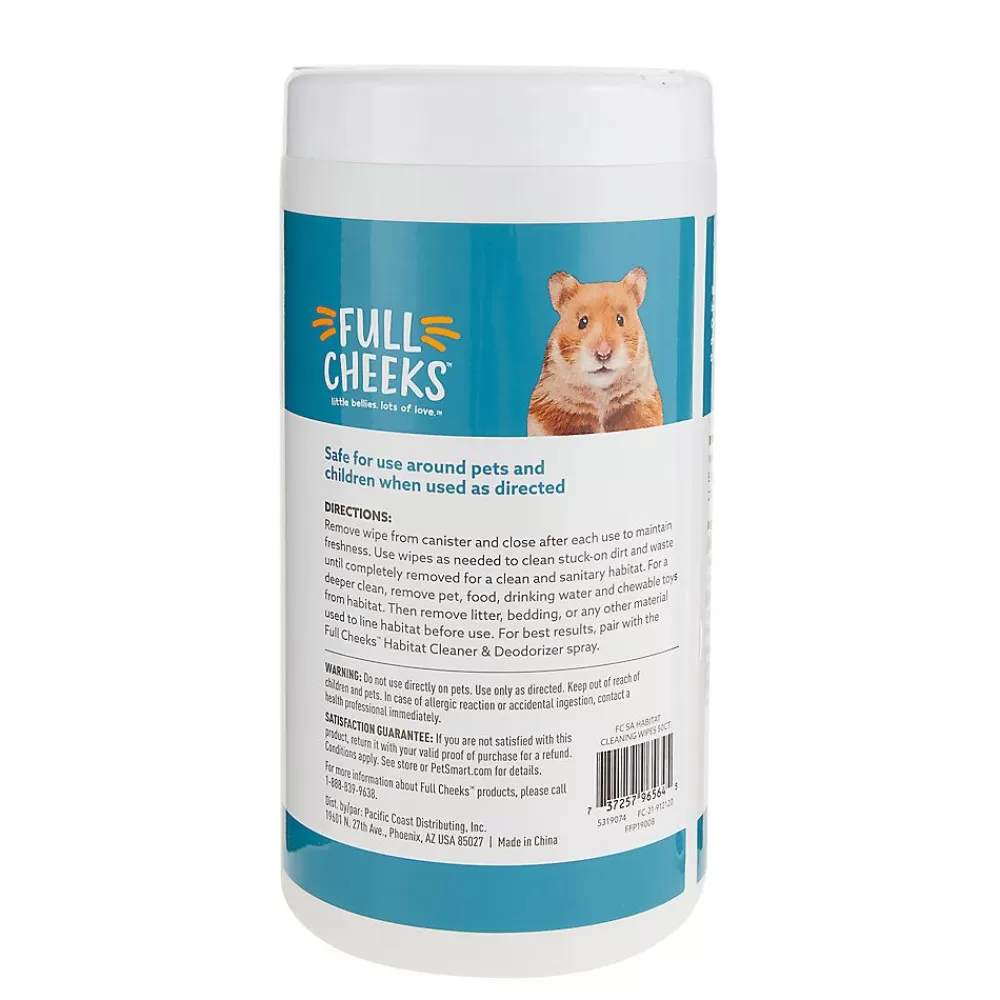 Cleaning & Odor Removal<Full Cheeks Small Pet Habitat Cleaning Wipes