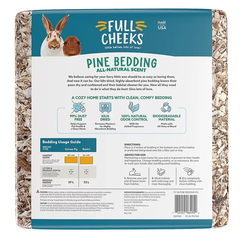 Litter & Bedding<Full Cheeks Small Pet Pine Bedding