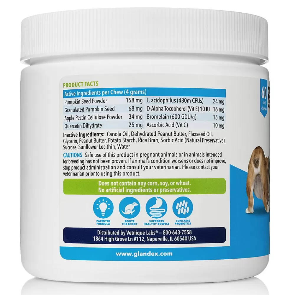 Vitamins & Supplements<Glandex ® Boot The Scoot® Anal Gland Soft Chew Dog Supplement