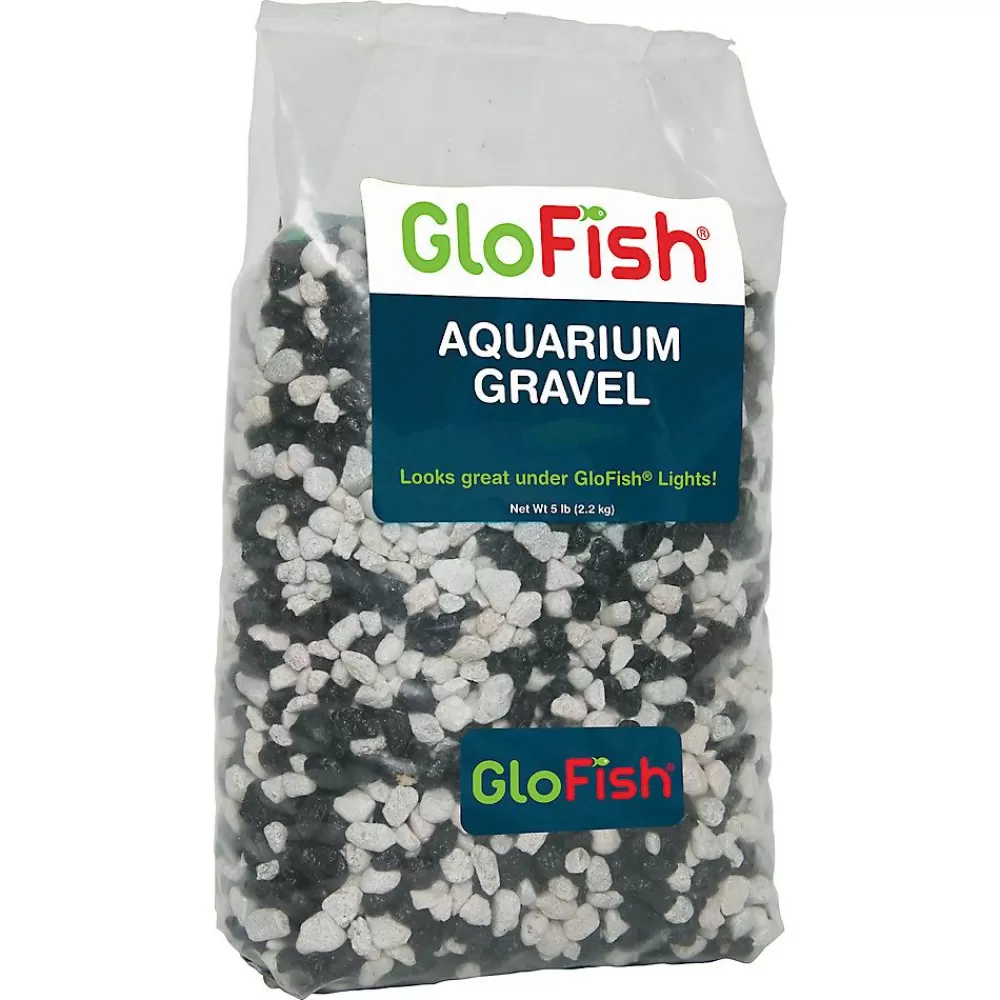 Goldfish<GloFish ® Aquarium Gravel White & Black