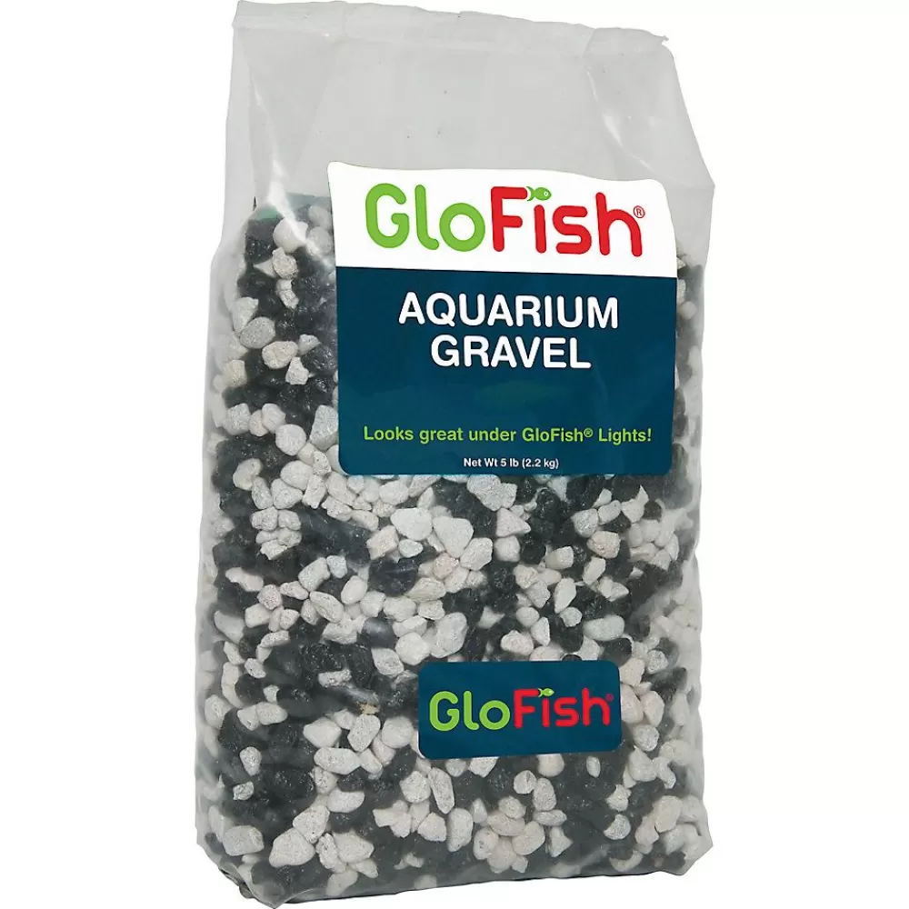 Shrimp<GloFish ® Aquarium Gravel White & Black
