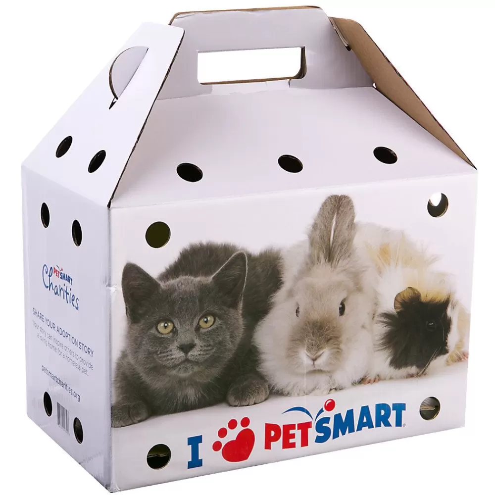 Crates, Gates & Containment<Great Choice ® Adoption Box Pet Carrier Blue & White