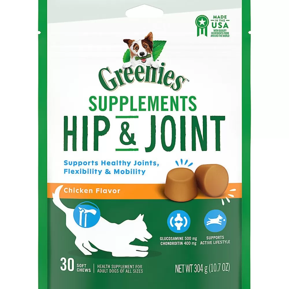 Vitamins & Supplements<Greenies Hip And Joint Dog Supplements - 30 Ct