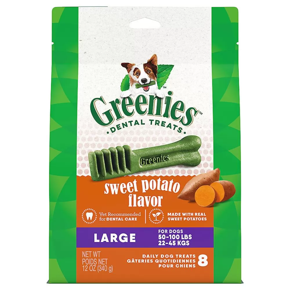 Dental Treats<Greenies Large Natural Adult Dog Dental Treats - Sweet Potato