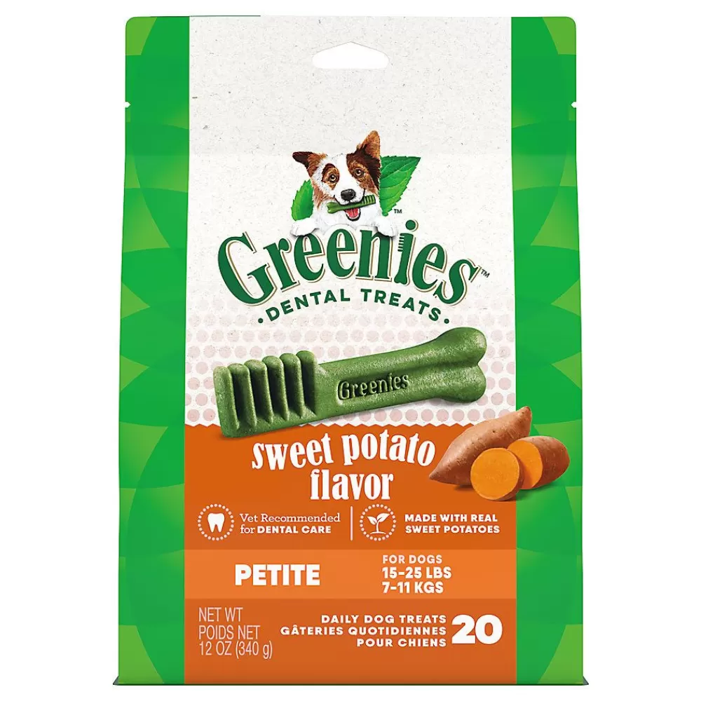 Dental Treats<Greenies Petite Natural Adult Dog Dental Treats - Sweet Potato