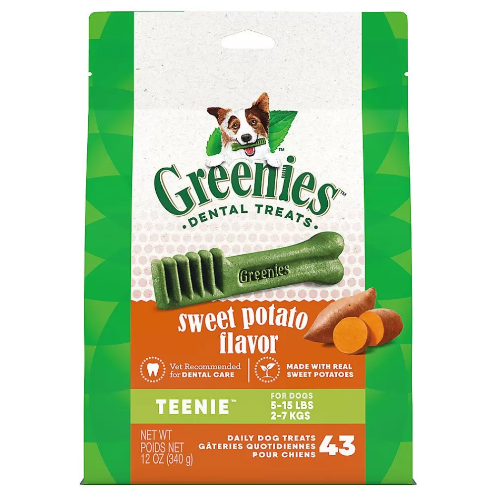 Dental Treats<Greenies Teenie Natural Adult Dog Dental Treats - Sweet Potato