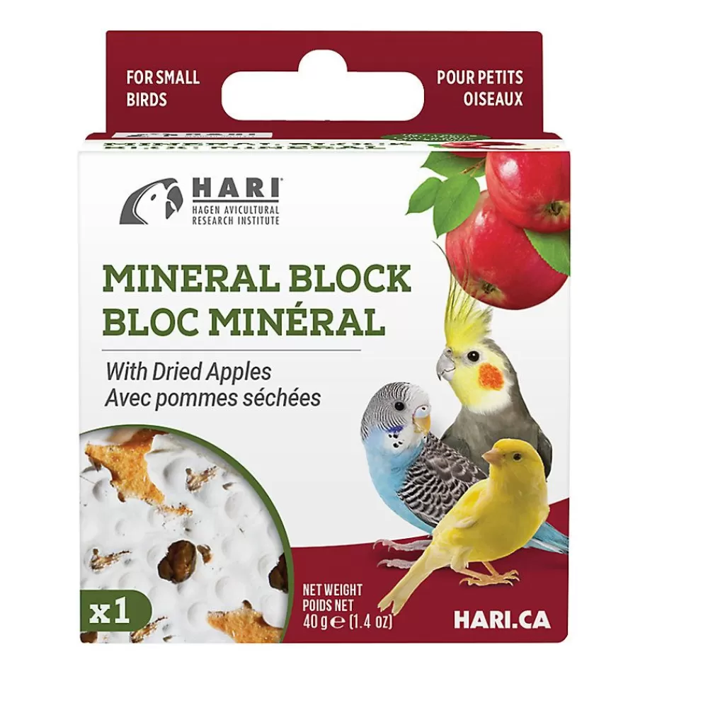 Vitamins & Supplements<HARI Mineral Block Dried Apples Bird Supplements