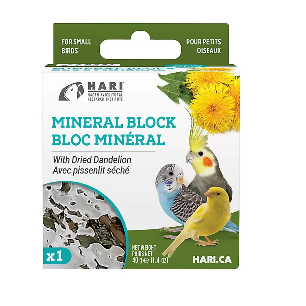 Vitamins & Supplements<HARI Mineral Block Dried Danelion Bird Supplements