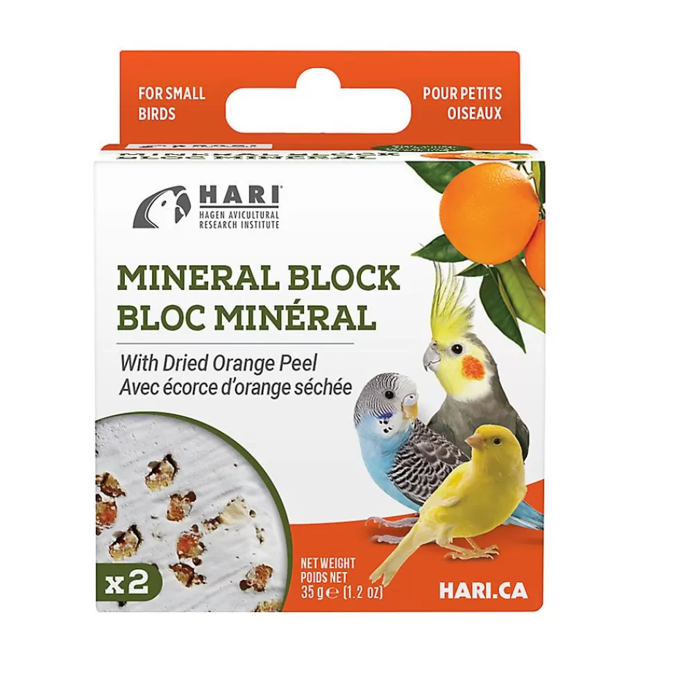 Vitamins & Supplements<HARI Mineral Block Dried Orange Peel Bird Supplements