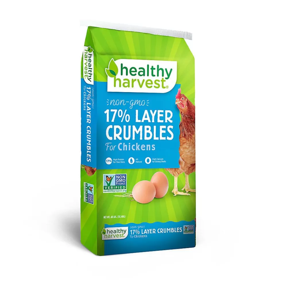 Feed<Healthy Harvest ® Non-Gmo 17% Layer Crumbles