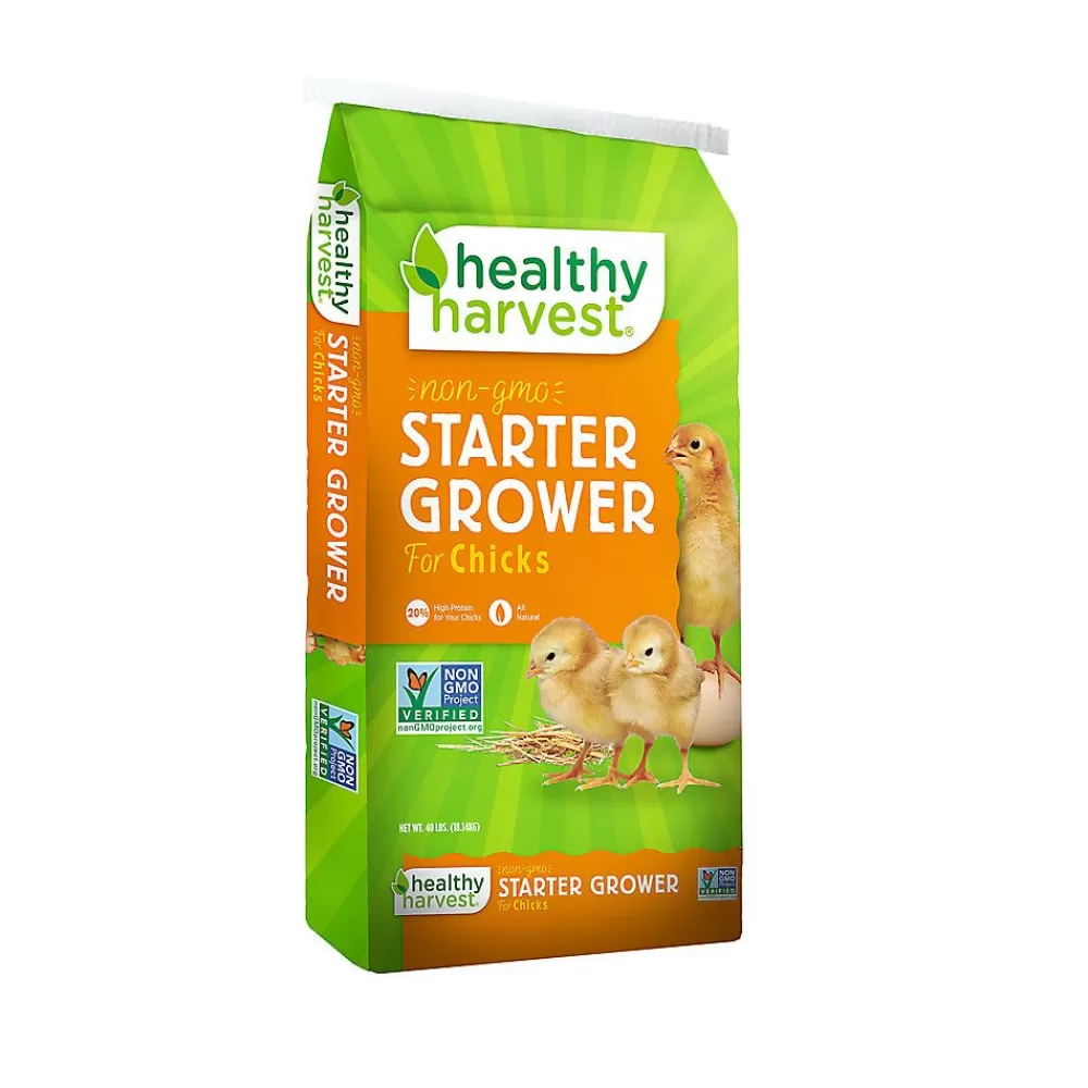 Feed<Healthy Harvest ® Non-Gmo Chick Starter Grower Crumbles