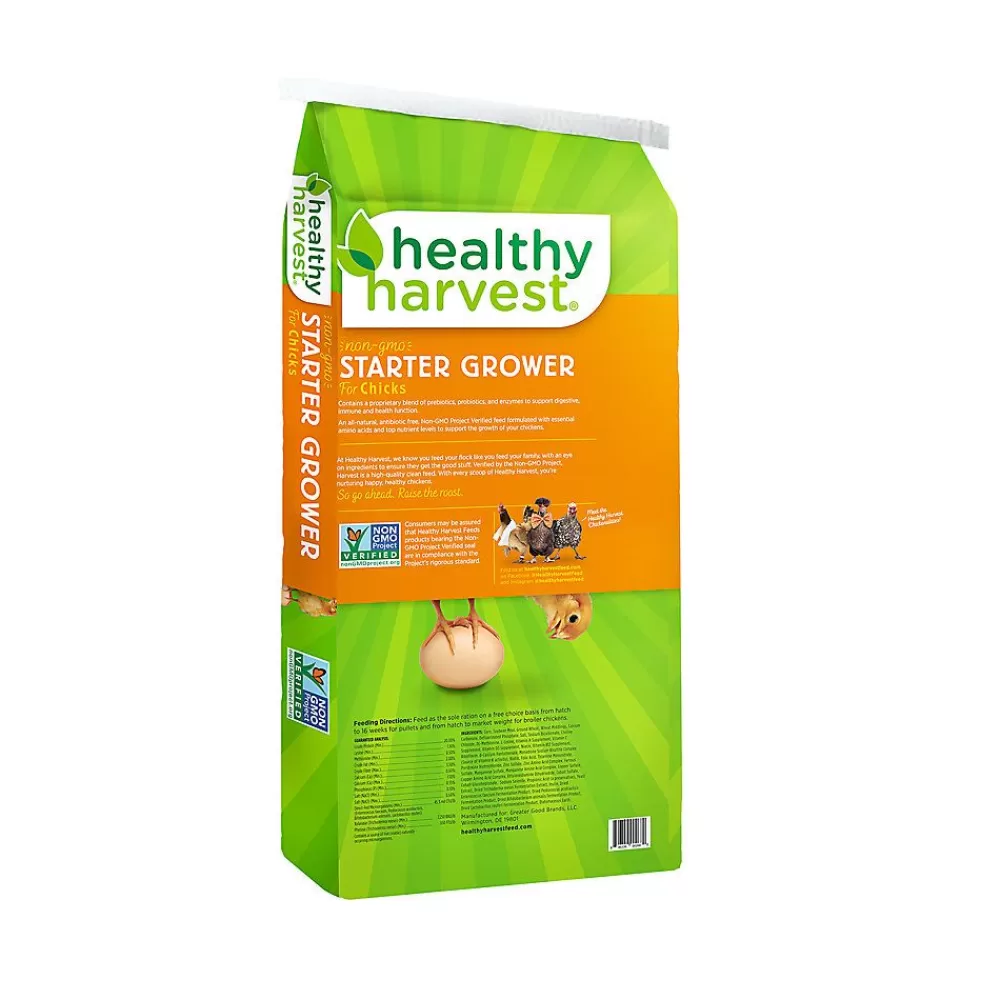 Feed<Healthy Harvest ® Non-Gmo Chick Starter Grower Crumbles