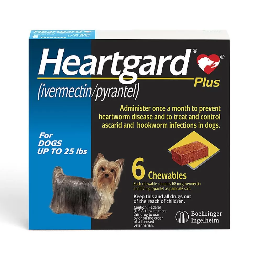 Pharmacy<Heartgard Plus Chewables For Dogs 1-25 Lbs Blue
