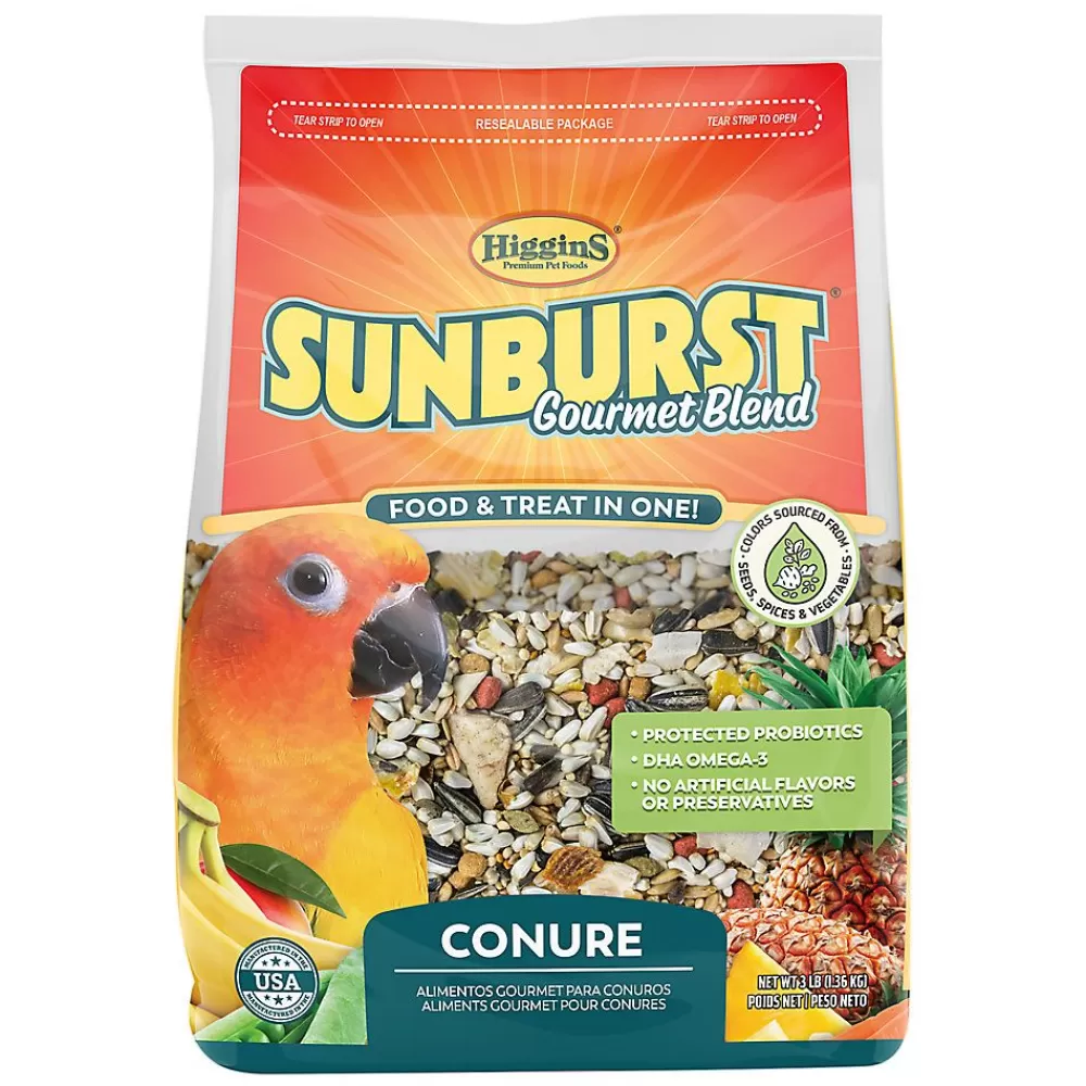 Conure<Higgins Sunburst Gourmet Blend Conure Food