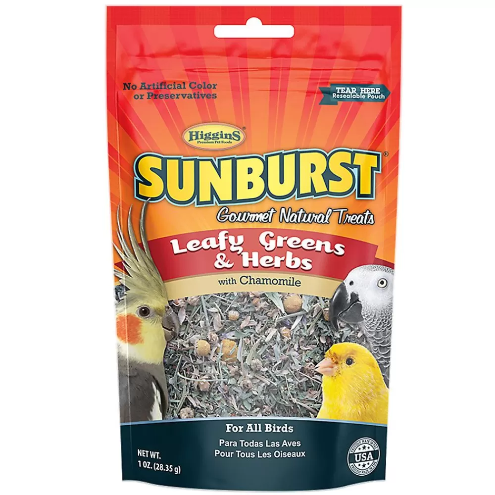 Parakeet<Higgins Sunburst Leafy Greens And Herb Treats