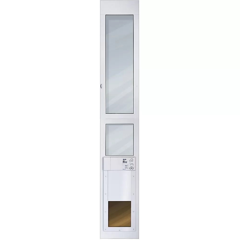 Gates<High Tech Pet ® Wi-Fi Enabled Smartphone Controlled Electronic Patio Dog & Cat Door, Tall