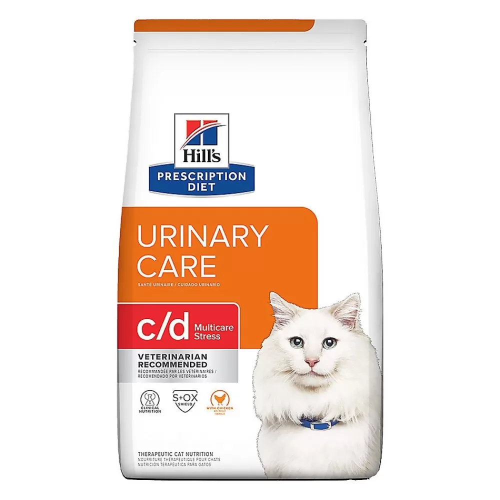 Veterinary Authorized Diets<Hill's Prescription Diet Hill'S® Prescription Diet® C/D Multicare Stress Urinary Care Cat Food # Chicken