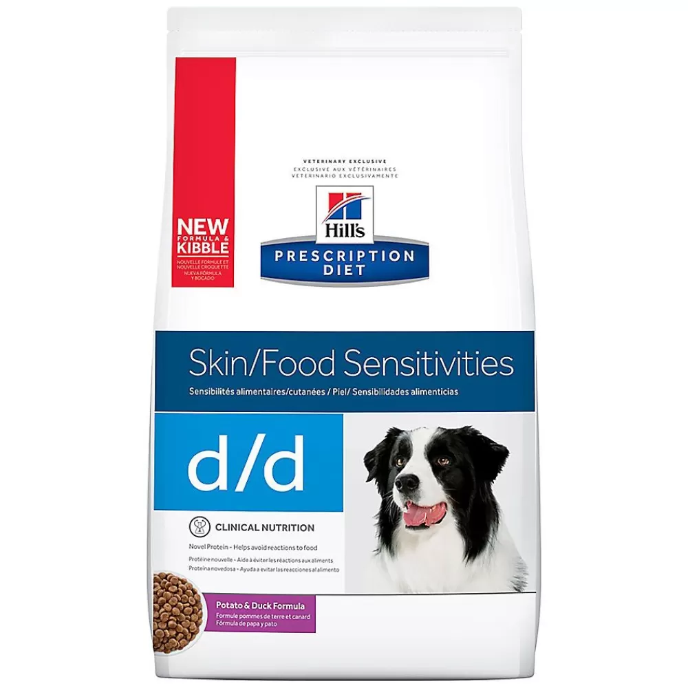 Veterinary Authorized Diets<Hill's Prescription Diet Hill'S® Prescription Diet® D/D Skin/Food Sensitivities Adult Dry Dog Food - Potato & Duck