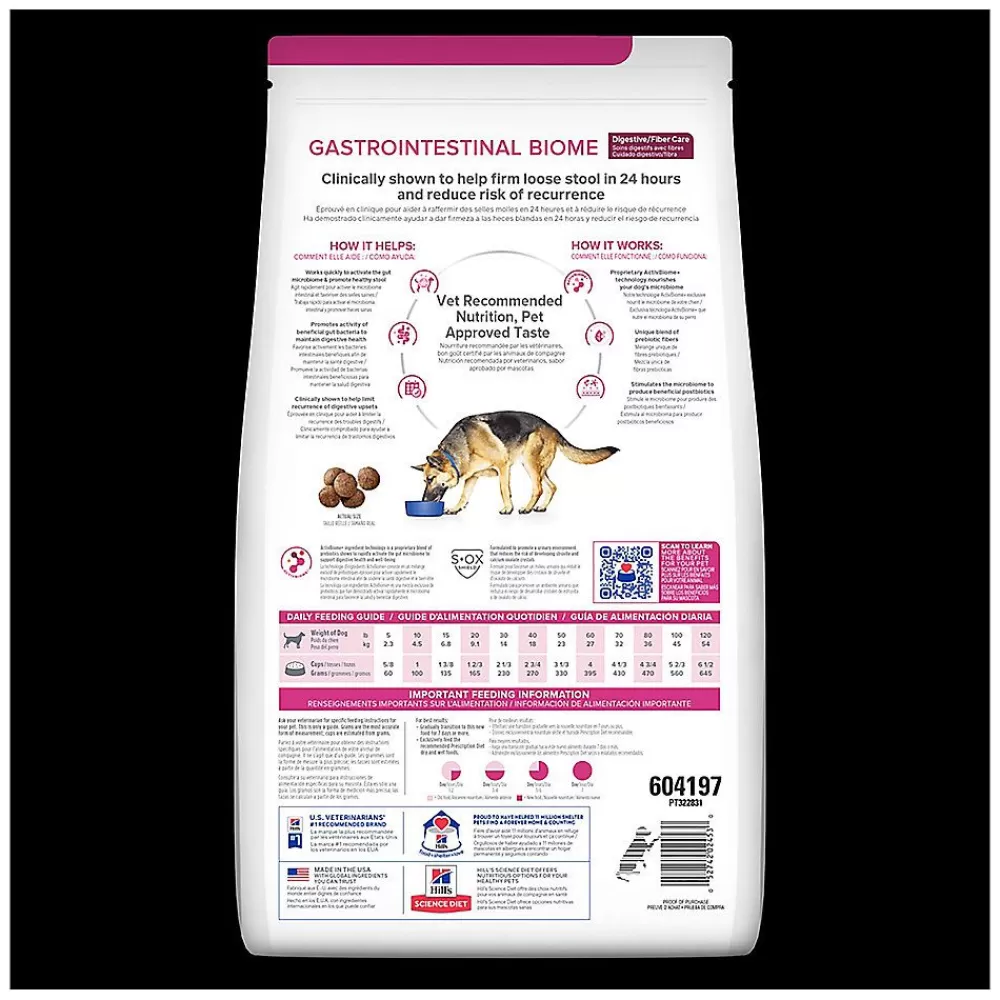 Veterinary Authorized Diets<Hill's Prescription Diet Hill'S® Prescription Diet® Gastrointestinal Biome Digestive Fiber Adult Dog Food - Chicken