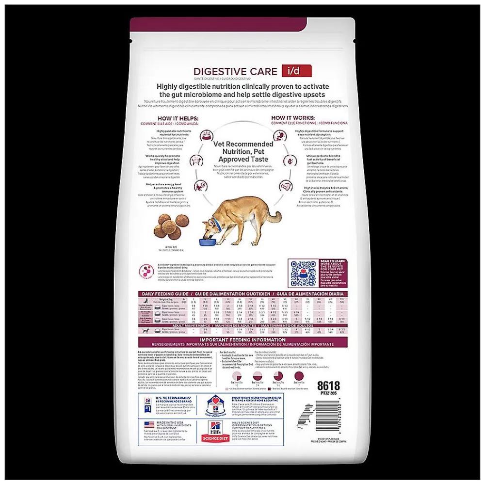 Veterinary Authorized Diets<Hill's Prescription Diet Hill'S® Prescription Diet® I/D Digestive Care Adult Dry Dog Food - Chicken