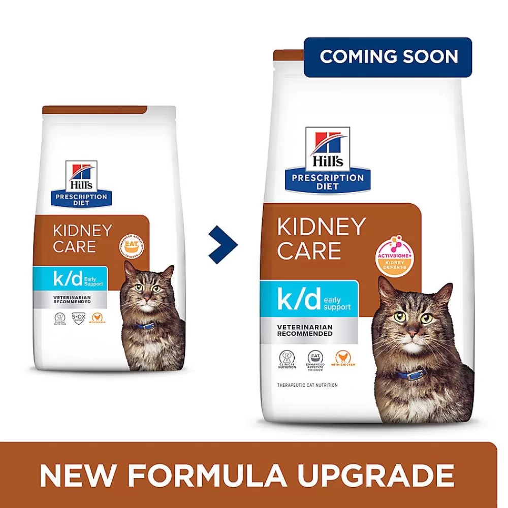 Veterinary Authorized Diets<Hill's Prescription Diet Hill'S® Prescription Diet® Kidney Care K/D Early Support Cat Food - Chicken