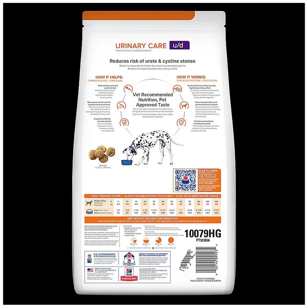 Veterinary Authorized Diets<Hill's Prescription Diet Hill'S® Prescription Diet® U/D Urinary Care Adult Dry Dog Food - Chicken