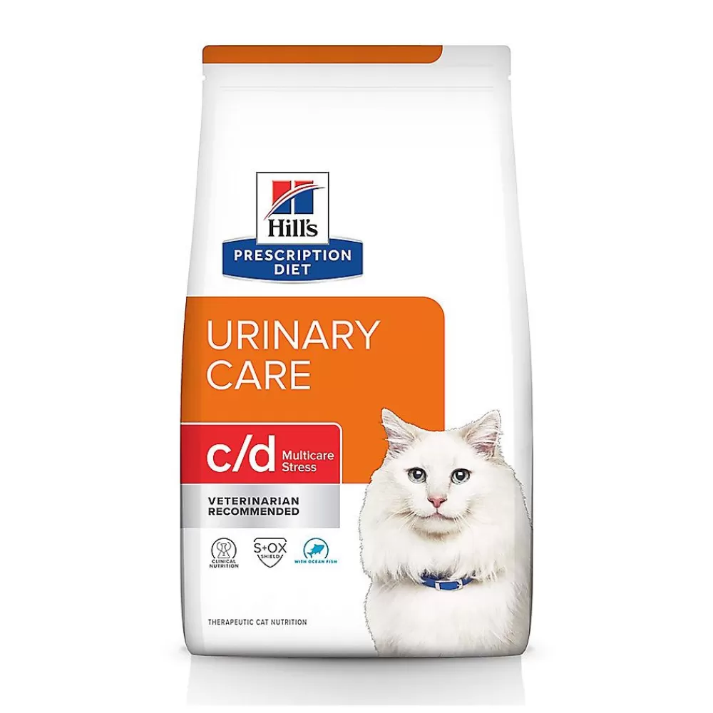 Veterinary Authorized Diets<Hill's Prescription Diet Hill'S® Prescription Diet® Urinary Care C/D Multicare Stress Cat Food - Ocean Fish