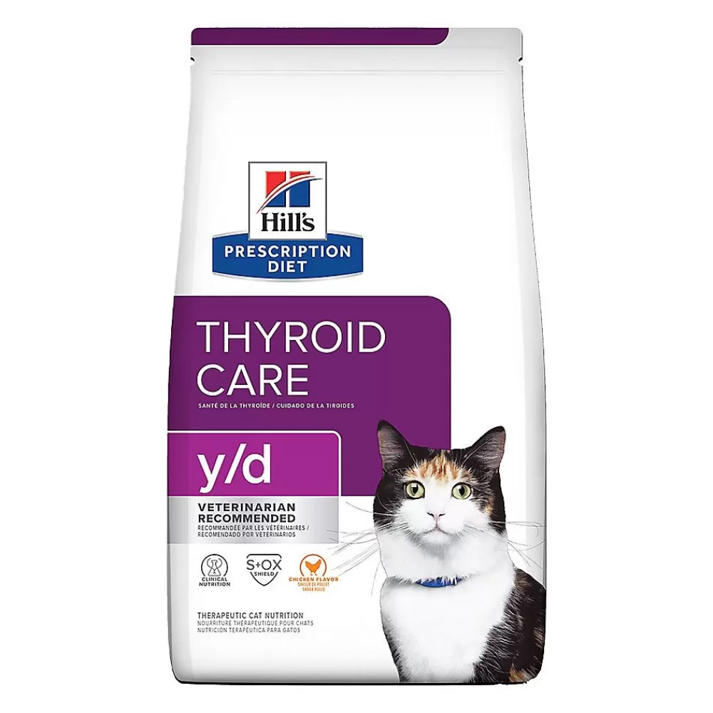 Veterinary Authorized Diets<Hill's Prescription Diet Hill'S® Prescription Diet® Y/D Thyroid Care Cat Food - Chicken