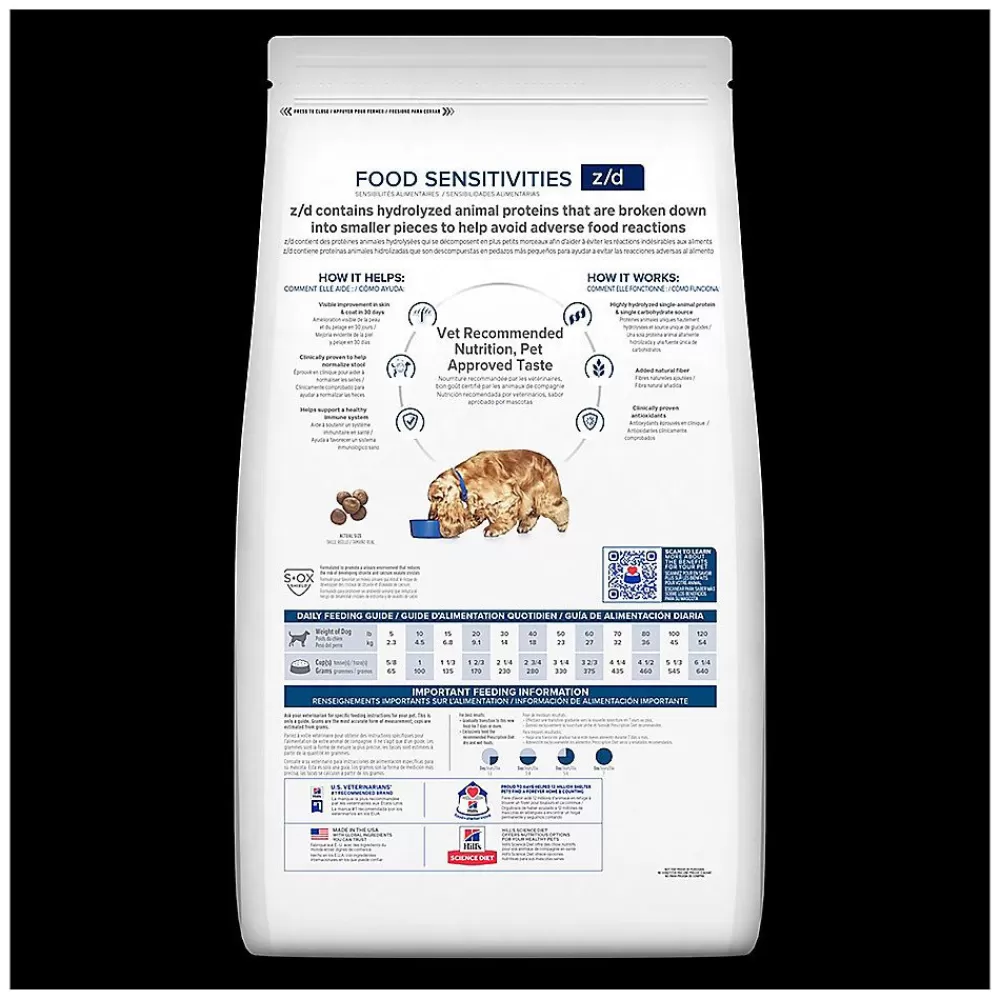 Veterinary Authorized Diets<Hill's Prescription Diet Hill'S® Prescription Diet® Z/D Skin/Food Sensitivities Adult Dog Food - Original
