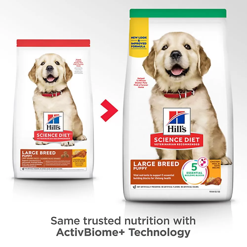 Puppy Food<Hill's Science Diet Large Breed Puppy Dry Dog Food - Chicken & Oatmeal