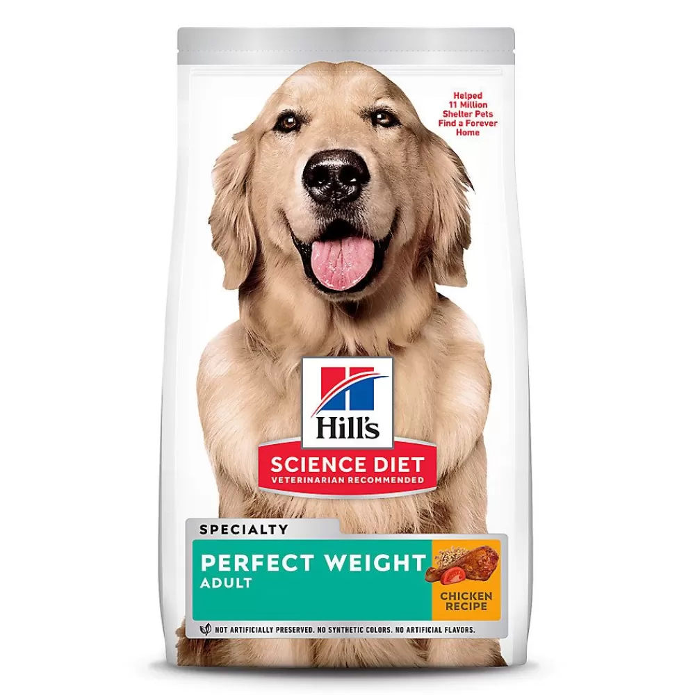 Dry Food<Hill's Science Diet Perfect Weight Adult Dry Dog Food - Chicken