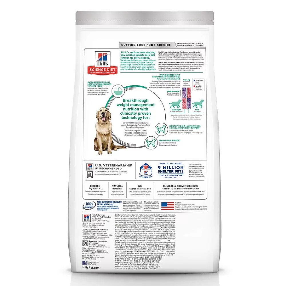Dry Food<Hill's Science Diet Perfect Weight Adult Dry Dog Food - Chicken