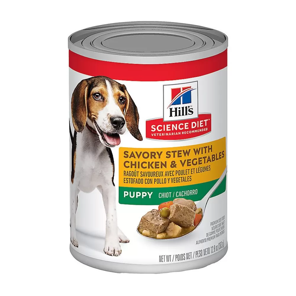 Puppy Food<Hill's Science Diet Hill'S® Science Diet® Puppy Wet Dog Food - Savory Stew Chicken & Vegetables