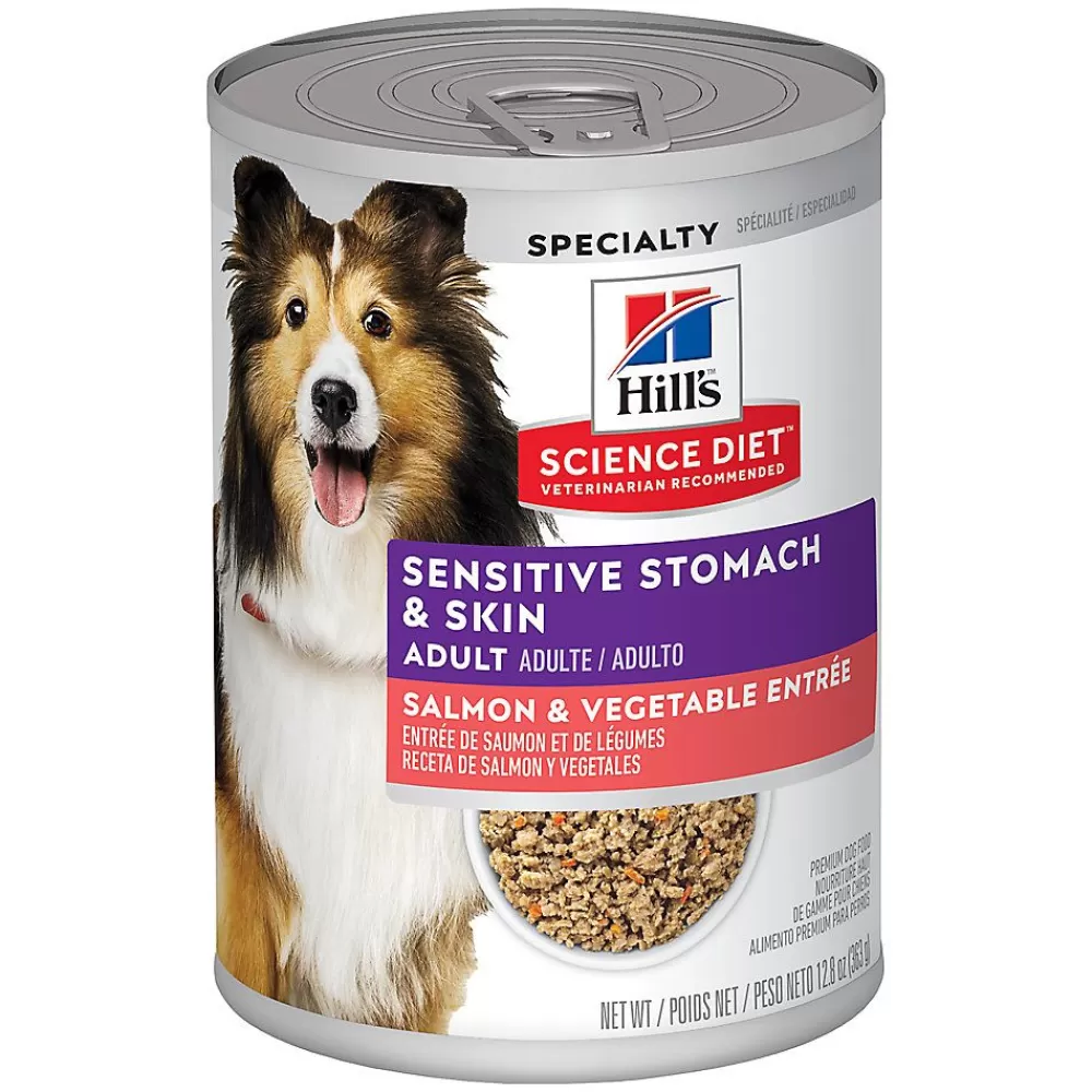 Canned Food<Hill's Science Diet Hill'S® Science Diet® Sensitive Stomach & Skin Adult Wet Dog Food - Grain Free, 12.8 Oz