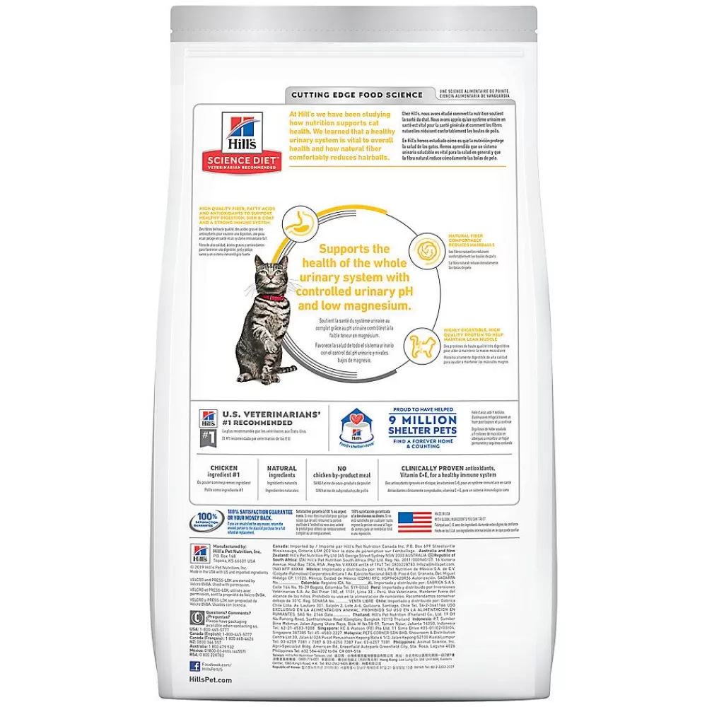 Dry Food<Hill's Science Diet Hill'S® Science Diet® Urinary Hairball Control Adult Dry Cat Food - Chicken