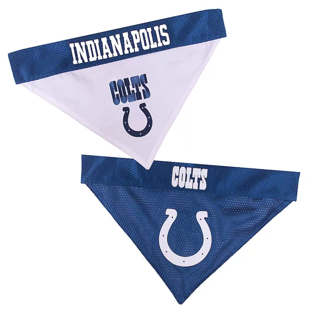 Clothing & Shoes<Pets First Indianapolis Colts Nfl Reversible Pet Bandana