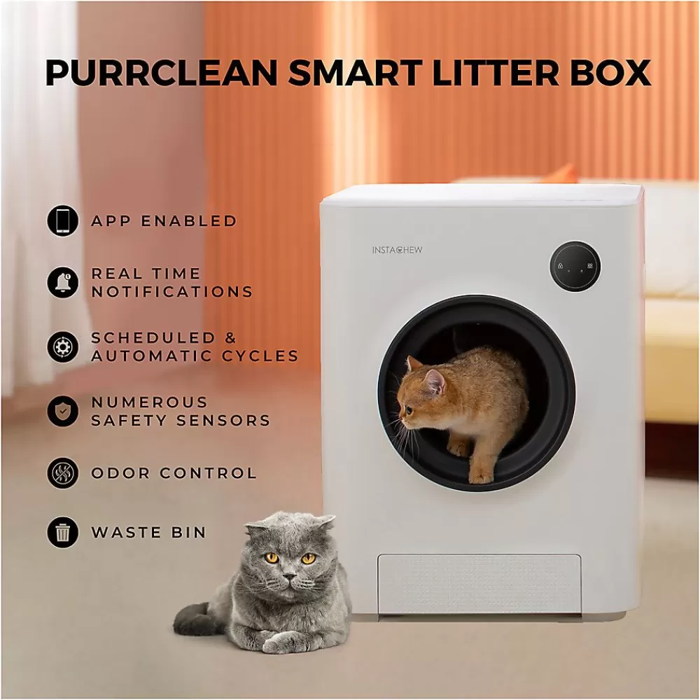 Smart Litter Boxes<Instachew Purrclean Smart Automatic Litter Box