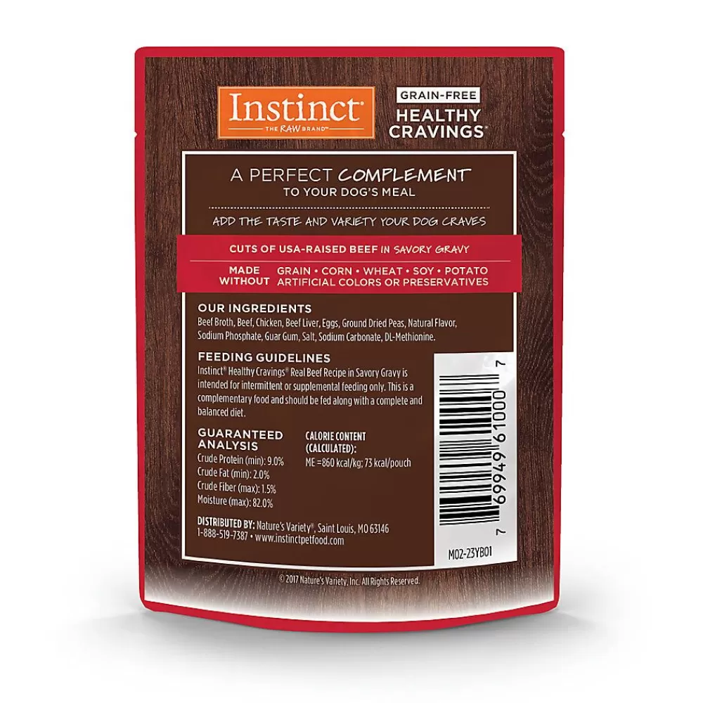 Food Toppers<Instinct ® Healthy Cravings All Life Stage Dog Food Topper - Natural, Grain Free, Beef