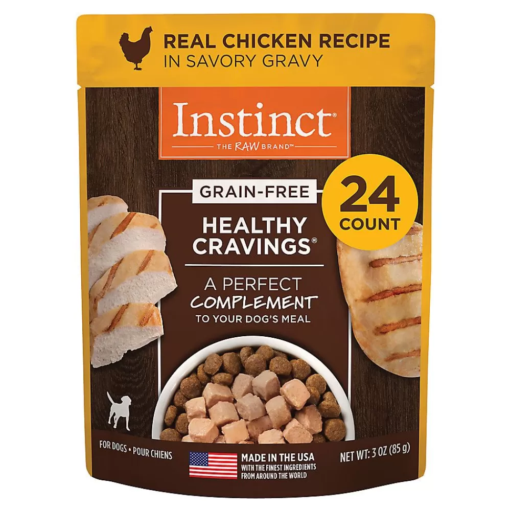 Food Toppers<Instinct ® Healthy Cravings All Life Stage Dog Food Topper - Natural, Grain Free, Chicken