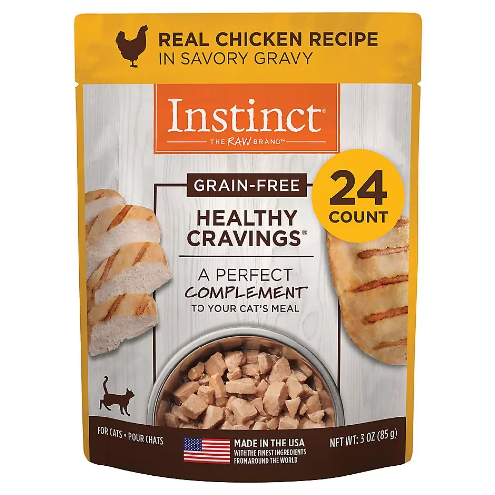 Food Toppers<Instinct ® Healthy Cravings Cat Food Topper - Natural, Grain Free, Chicken