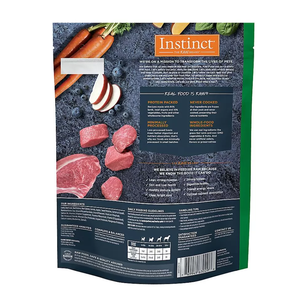 Fresh & Frozen Dog Food<Instinct ® Raw Adult Frozen Dog Food - Natural, Grass-Fed Lamb