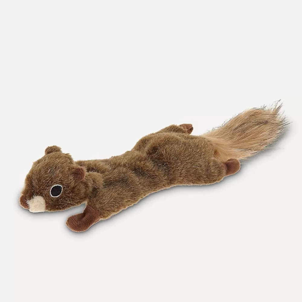 Toys<Joyhound Crazy Comfy Realistic Squirrel Flattie Dog Toy - Crinkle, Squeaker